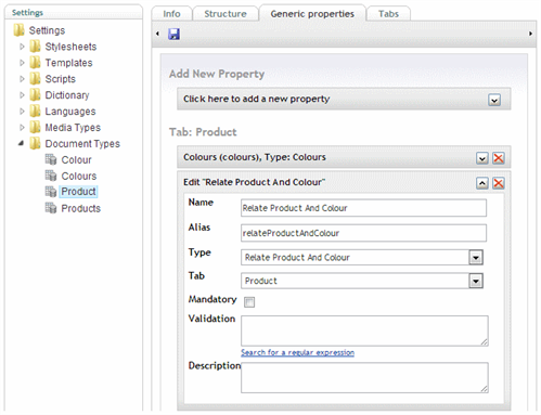 Add Data Type To Product