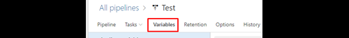 Screenshot of XML Variable Substitution setting in Azure DevOps
